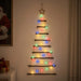 Brad de Crăciun suspendat 120 cm 50 LED-uri Multicolor - WALTI WALTI