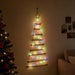 Brad de Crăciun suspendat 120 cm 50 LED-uri Multicolor - WALTI WALTI