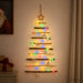 Brad de Crăciun suspendat 90 cm 30 LED-uri Multicolor - WALTI WALTI