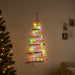 Brad de Crăciun suspendat 90 cm 30 LED-uri Multicolor - WALTI WALTI