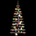 Brad de Crăciun suspendat 90 cm 30 LED-uri Multicolor - WALTI WALTI