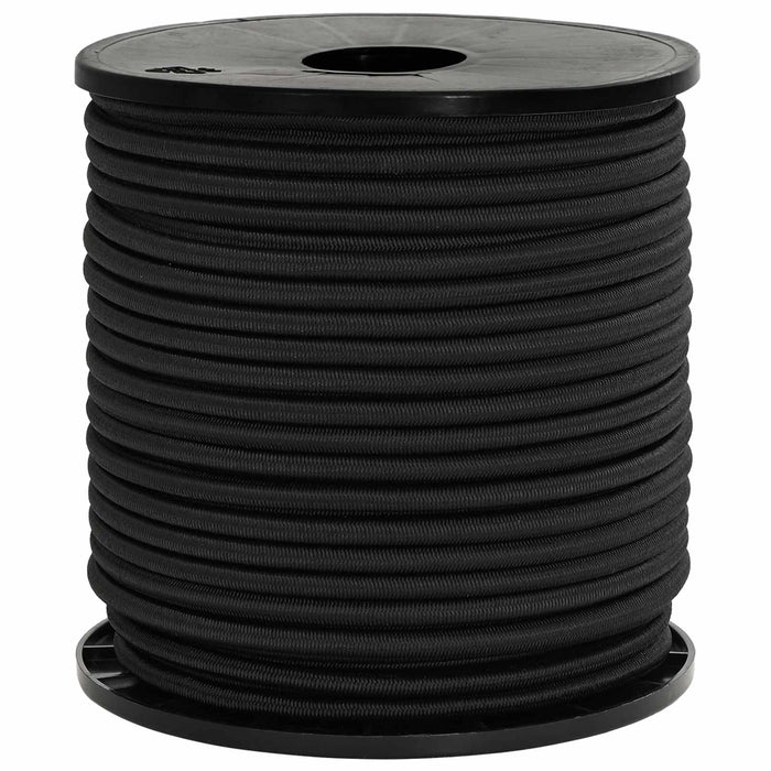 Cords bungee 6 mm Negru PP și cauciuc WALTI