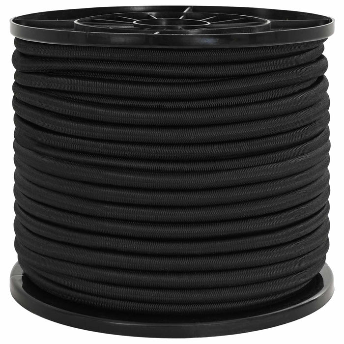 Cords bungee 8 mm Negru PP și cauciuc WALTI
