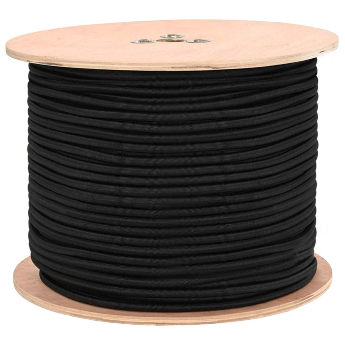 Cords bungee 10 mm Negru PP și cauciuc WALTI