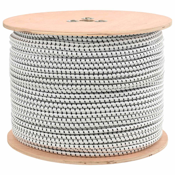 Cords bungee 8 mm Negru și Alb PP și cauciuc WALTI
