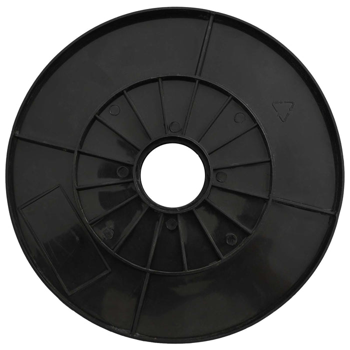 Cords bungee cu cârlige 10 mm 50 m Negru și Alb PP și cauciuc WALTI