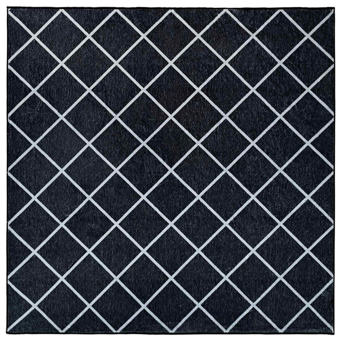 Covor ORIZ Model cu diamante negre 240 x 240 cm 100% Polyester WALTI