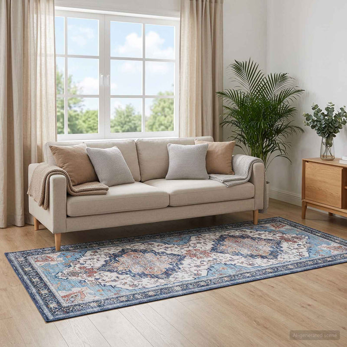 Covor ORIZ Multicolour 80 x 200 cm 100% Polyester WALTI
