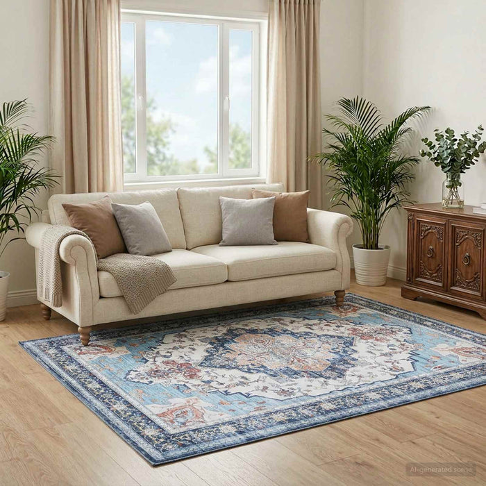 Covor ORIZ Multicolour 160 x 160 cm 100% Polyester WALTI