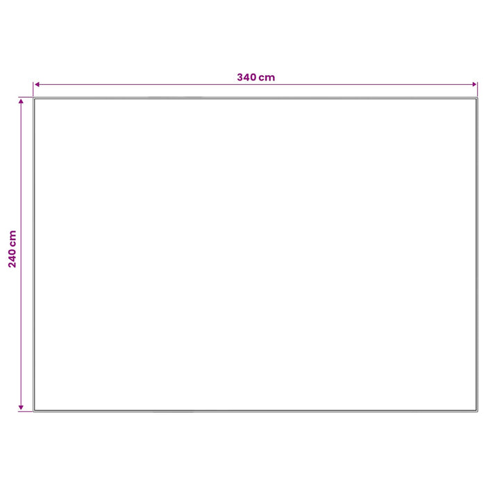 Covor ORIZ Maro 240 x 340 cm 100% Polyester WALTI