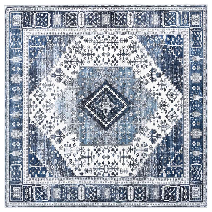 Covor ORIZ Albastru închis 160 x 160 cm 100% Polyester WALTI