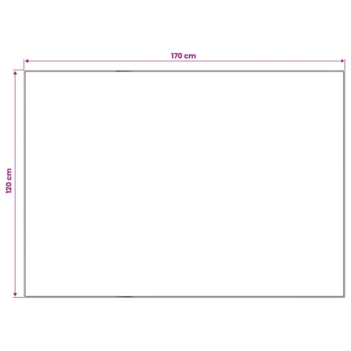 Covor ORIZ Roșu 120 x 170 cm 100% Polyester WALTI