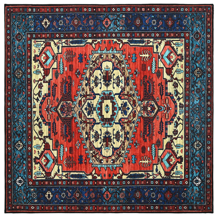 Covor ORIZ Roșu 200 x 200 cm 100% Polyester WALTI