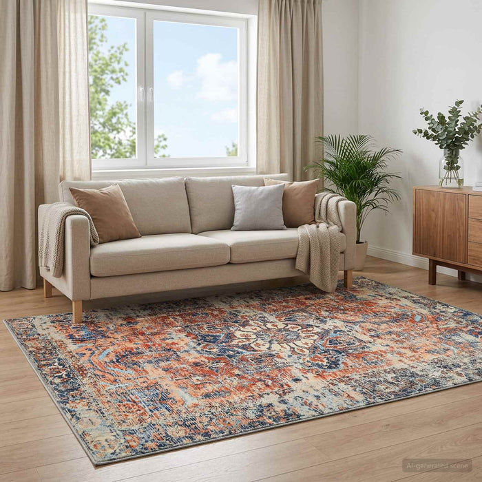 Covor ORIZ Portocaliu 240 x 340 cm 100% Polyester WALTI