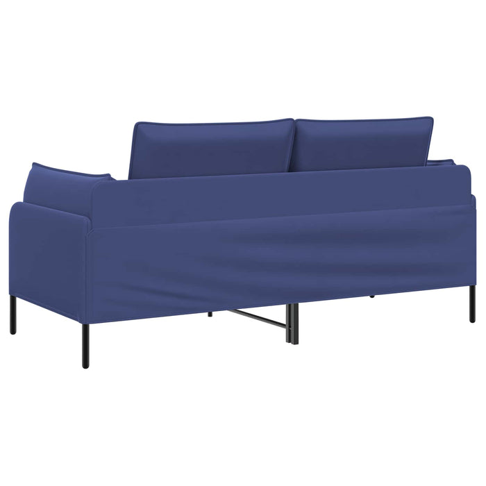 Canapea cu 2 locuri 2-Locuri Albastru Poliție 188 x 81 x 89 cm WALTI
