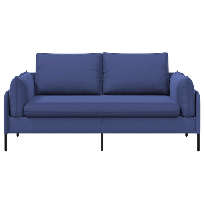 Canapea cu 2 locuri 2-Locuri Albastru Poliție 188 x 81 x 89 cm WALTI