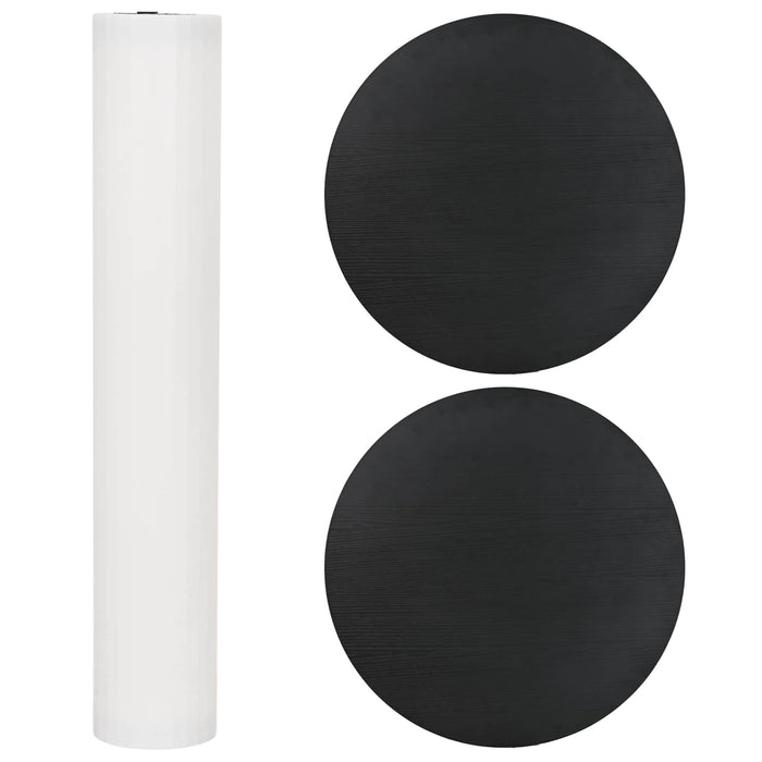 Stand expozițional Negru și Alb Ø 60 x 93 cm WALTI
