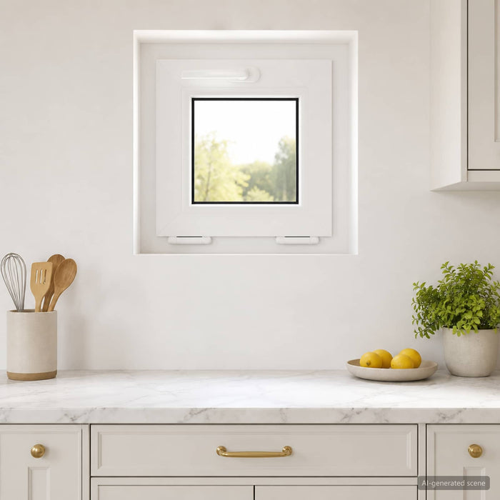 Fereastră subterană cu înclinare RISOR 40 x 40 cm WALTI