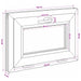 Fereastră subterană cu înclinare RISOR 60 x 45 cm - WALTI WALTI