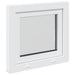 Fereastră pentru subsol RISOR 55 x 50 cm PVC și Sticlă - WALTI WALTI