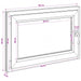 Fereastră de subsol culoare internă albă RISOR 50 x 55 cm - WALTI WALTI