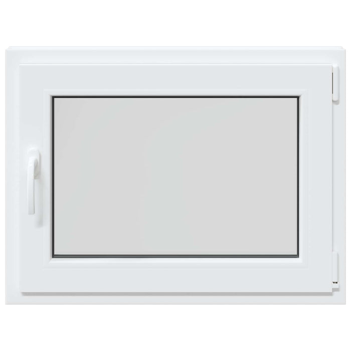 Fereastră pentru subsol RISOR 80 x 55 cm PVC și Sticlă WALTI