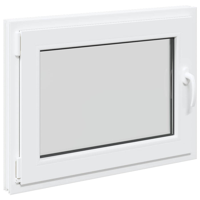 Fereastră pentru subsol RISOR 80 x 55 cm PVC și Sticlă WALTI