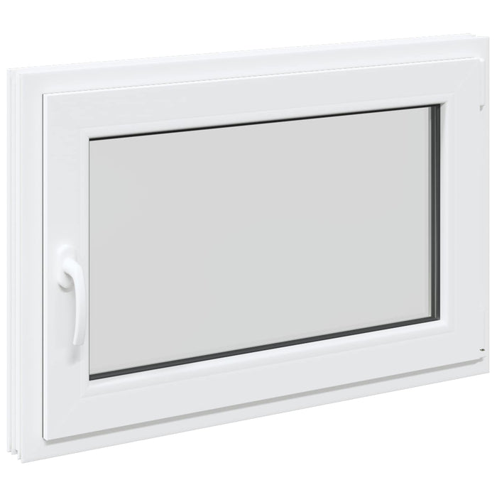 Fereastră pentru subsol RISOR 50 x 55 cm PVC și Sticlă WALTI