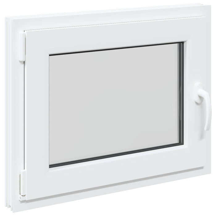 Fereastră pentru subsol RISOR 70 x 50 cm PVC și Sticlă WALTI