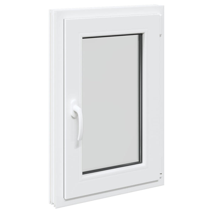 Fereastră de subsol culoare internă albă RISOR 50 x 80 cm WALTI
