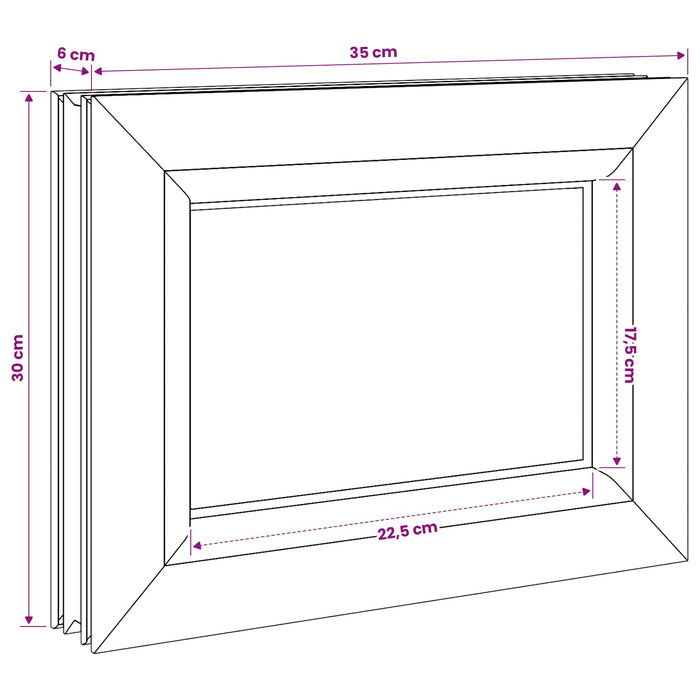 Fereastră pentru Beciu RISOR 35 x 30 cm PVC și Sticlă WALTI