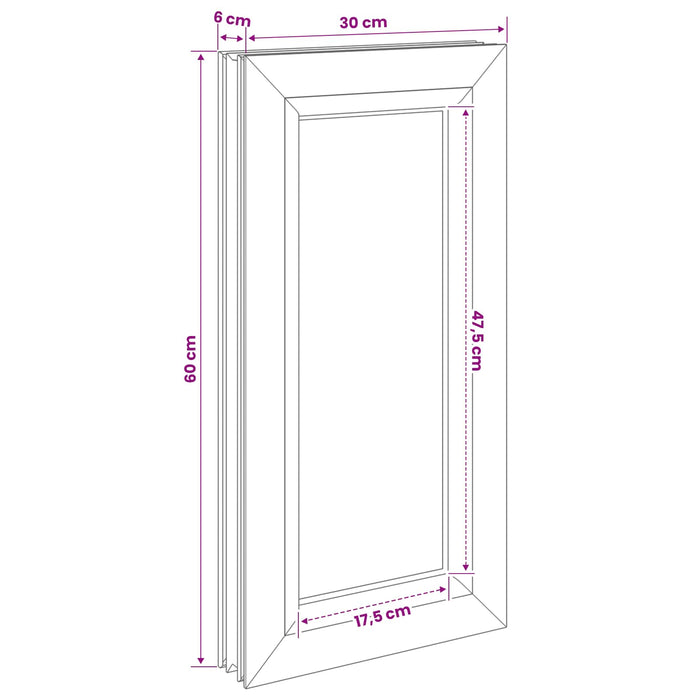 Fereastră pentru Beciu RISOR 30 x 60 cm WALTI