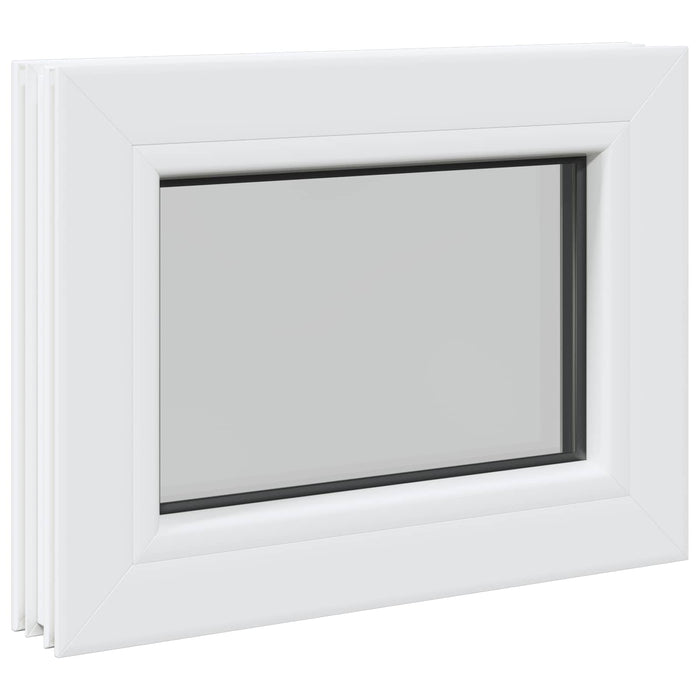 Fereastră de pivniță culoare internă albă RISOR 40 x 30 cm WALTI