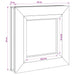 Fereastră pentru Beciu RISOR 35 x 35 cm PVC și Sticlă - WALTI WALTI