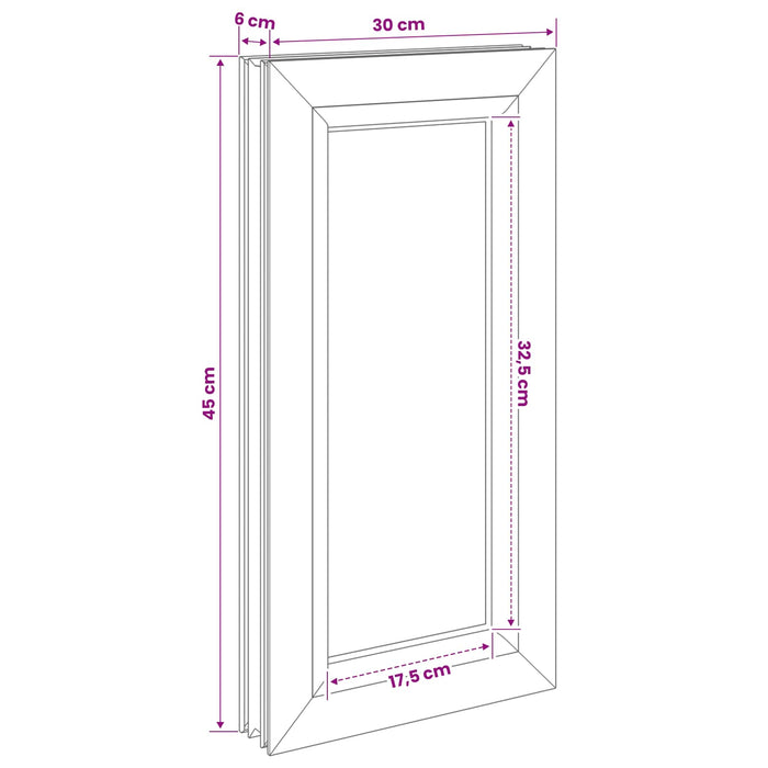 Fereastră pentru Beciu RISOR 30 x 45 cm PVC și Sticlă WALTI