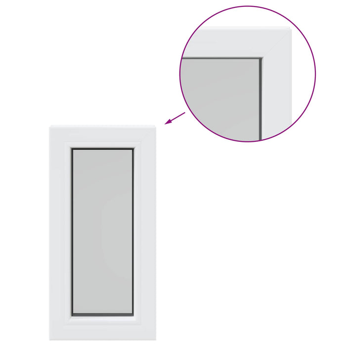 Fereastră pentru Beciu RISOR 35 x 45 cm PVC și Sticlă WALTI