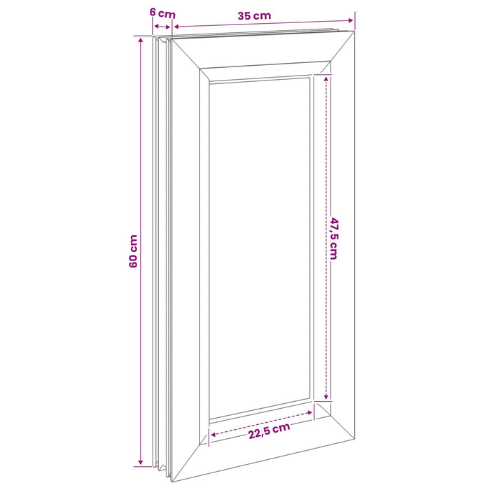 Fereastră pentru Beciu RISOR 35 x 60 cm PVC și Sticlă - WALTI WALTI
