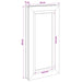 Fereastră pentru Beciu RISOR 35 x 60 cm PVC și Sticlă - WALTI WALTI