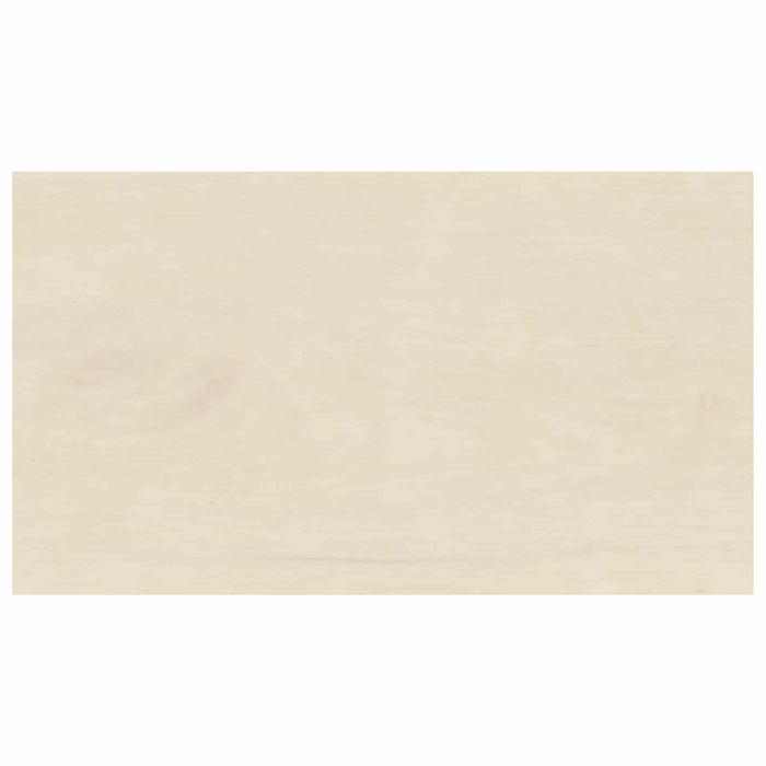 Pervazuri 2 buc. Alb 70 x 30 x 2 cm Lemn de stejar masiv WALTI