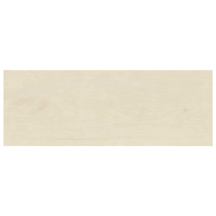 Pervazuri 2 buc. Alb 120 x 40 x 2 cm Lemn de stejar masiv WALTI