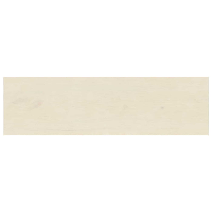 Pervazuri 2 buc. Alb 160 x 40 x 2 cm Lemn de stejar masiv WALTI