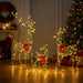 Familie de reni de Crăciun cu LED 700 LED-uri Alb cald - WALTI WALTI