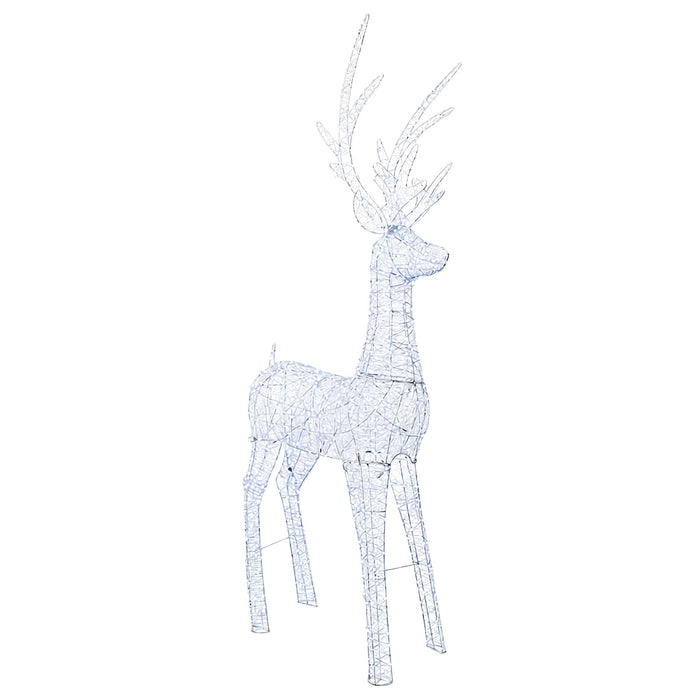 Ren de Crăciun LED tip figurină 1000 LED-uri Alb rece WALTI