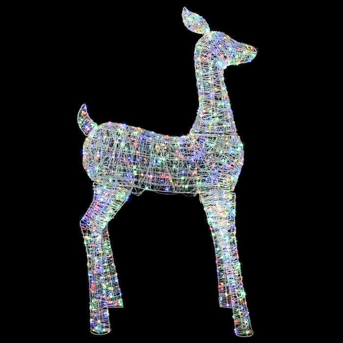 Ren de Crăciun LED tip figurină LOVIISA 900 LED-uri Multicolor - WALTI WALTI