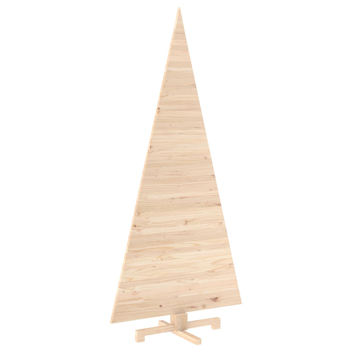 Brad de Crăciun din lemn KOTKA 240 cm Lemn masiv de pin Natural WALTI