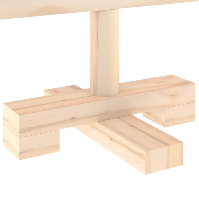 Brad de Crăciun din lemn KOTKA 60 cm Lemn masiv de pin Natural - WALTI WALTI