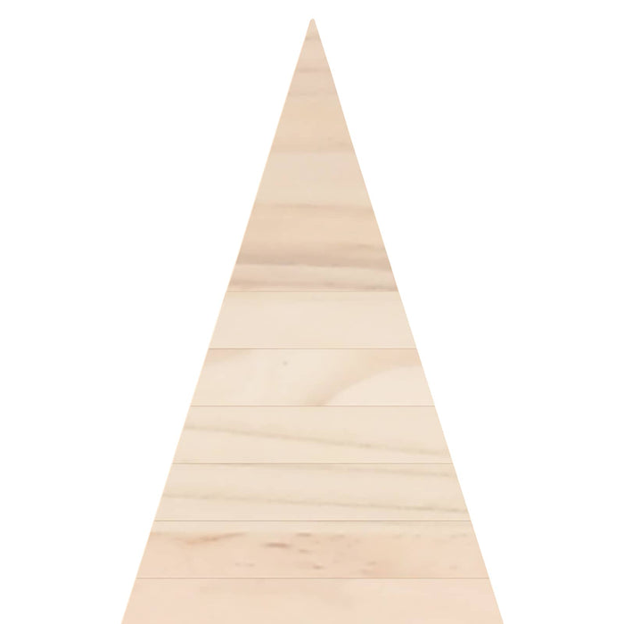 Brad de Crăciun din lemn KOTKA 60 cm Lemn masiv de pin Natural - WALTI WALTI