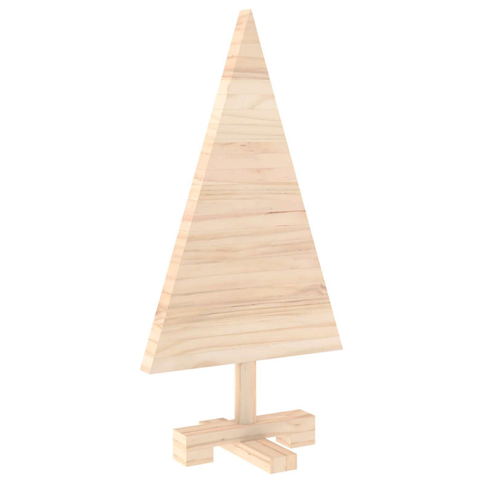 Brad de Crăciun din lemn KOTKA 60 cm Lemn masiv de pin Natural - WALTI WALTI