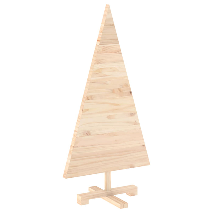 Brad de Crăciun din lemn KOTKA 90 cm Lemn masiv de pin Natural - WALTI WALTI