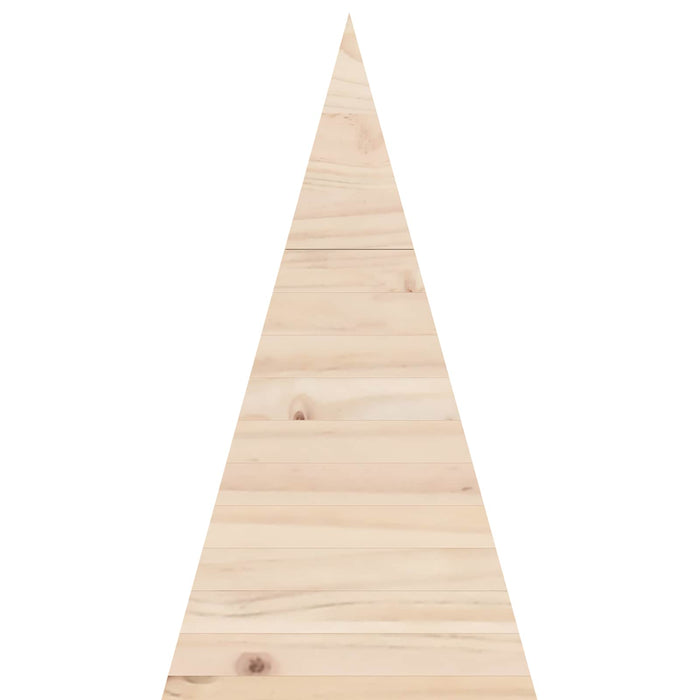 Brad de Crăciun din lemn KOTKA 150 cm Lemn masiv de pin Natural WALTI